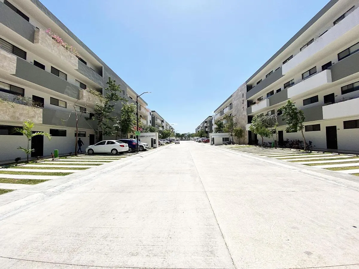 Departamento Brisa Tropical En Residencial De Lujo Apartment Playa del Carmen
