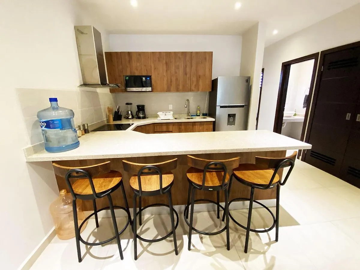 Departamento Brisa Tropical En Residencial De Lujo Apartment Playa del Carmen