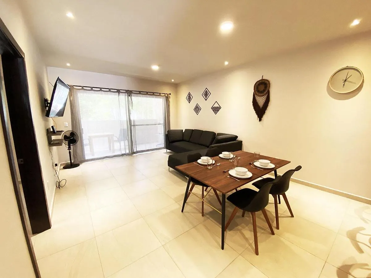 Departamento Brisa Tropical En Residencial De Lujo Apartment Playa del Carmen