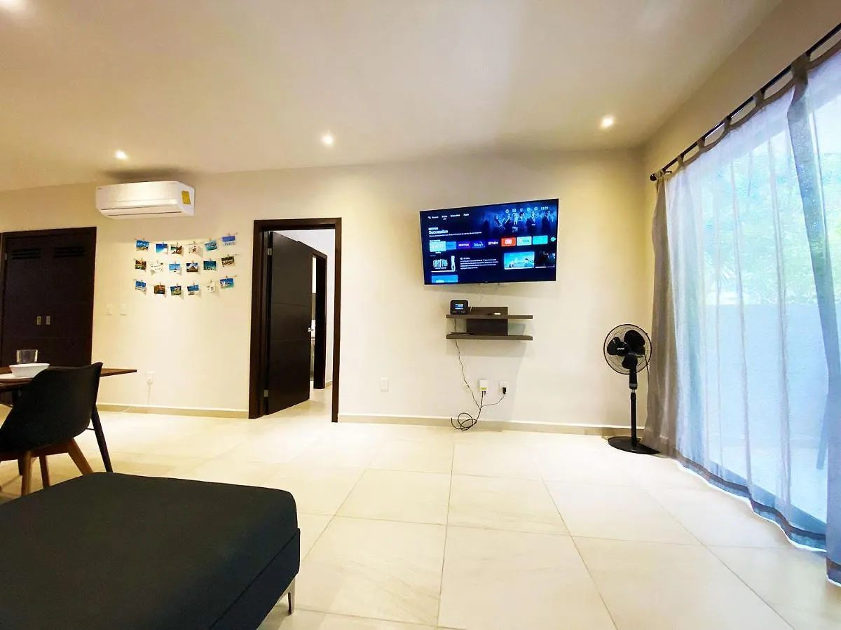 Departamento Brisa Tropical En Residencial De Lujo Apartment Playa del Carmen