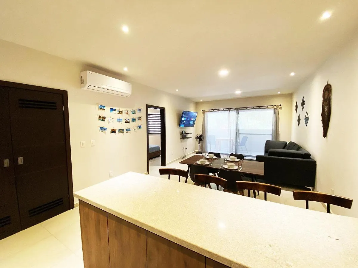 Departamento Brisa Tropical En Residencial De Lujo Apartment Playa del Carmen Mexico